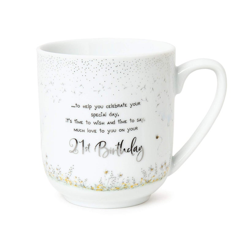 Me to You Me to You 21st Birthday Gift Boxed Tatty Teddy Mug, Ceramic - Image 3